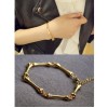 [Free Shipping] Metal texture dog bone bracelet jewelry bracelets cute chic puppy bones bracelet