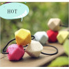 Multi-slice Small Square Ball Color Rubber Band Hair Rope Hair