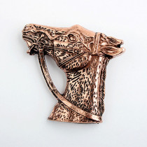 [Free Shipping]jewelry Korean star brooch - horse face like