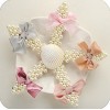 Mixed Color Pearl Bow Barrette Hairpin