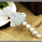 Half-pearl Bow Inlaid Mixed Batch Lace Hairpin