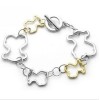 [Free Shipping] Hollow teddy bear fashion bracelet wholesale bracelet wholesale Korean jewelry