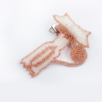 [Free Shipping] jewelry Korean pearl cute cat brooch