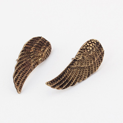 [Free Shipping]European and American the exaggerated fashion personality Hot wings brooch