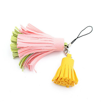 [Free Shipping] The phone chain fringed phone pendant