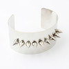 [Free Shipping]Europe And The United States Exaggerated The Single Row Of Studs Fashion Bangles Two-color