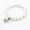 [Free Shipping]Fashion no good charm pearl bracelet two-color