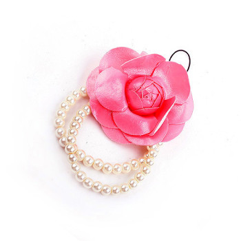 [Free Shipping] Fashion no good roses pearl bracelet (when the brooch phone pendant)
