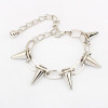 [Free Shipping]  Fashion cones, oranges bracelet (silver)