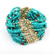 [Free Shipping]  Bohemian style bracelet of beads