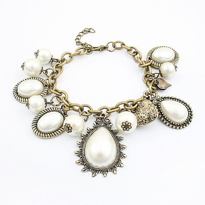 [Free Shipping]Retro pearl bracelet