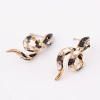 [Free Shipping] Fashion diamond snake earrings