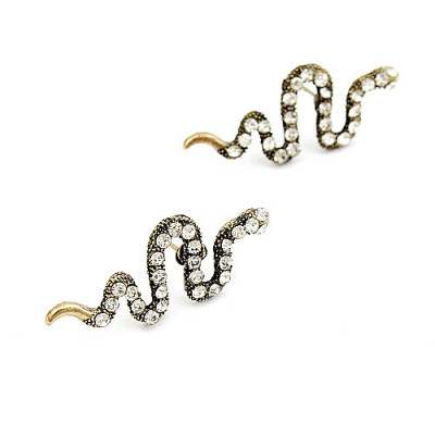 [Free Shipping] Newest style snake earring