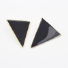 [Free Shipping] Exaggerated Hot triangle color earrings