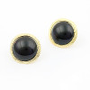 [Free Shipping] Fashion personality disc the insets earrings