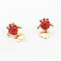 [Free Shipping]Korean wild temperament exquisite small goldfish earrings