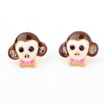 [Free Shipping] Korean Fashion auricular acupuncture - small obediently monkey