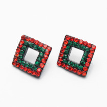 [Free Shipping] Korean version of Earrings-OL Colorland earrings