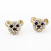 [Free Shipping]Korean star earrings -cub ear studs