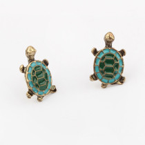 [Free Shipping]Korean exquisite wild turtle earrings