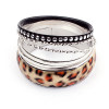 [Free Shipping] Fashion Multilayer Leopard Hand Ring