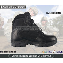 Black Tactical combat boots