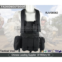 600D Black Army Combat Tactical Vest