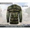 Wool Woodland Camouflage Army Sweater/Pullover