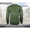 Wool/Nylon Olive Crew Neck Sweaters Military Pullovers for Men