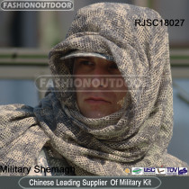 Camo Arab Poly/Cotton Shemagh/Scarf