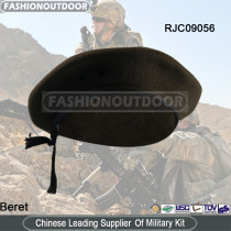 Brown Fabric Binding Beret Men's Military/Officer woollen Beret