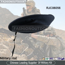 Navy blue  Military/Officer fabric binding beret