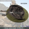 Olive green Military/Officer  Woollen Beret with fabric binding