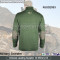 Wool Acrylic Olive Military Sweater Combat Sweater Tactical Pullover
