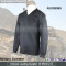 Wool/Acrylic Black Military Pullover Sweater