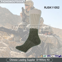 Olive gray military sock