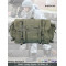Drab green military canvas Backpack