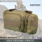 Khaki military 600D backpack