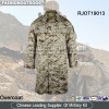 Military Camo Greatcoat Nylon/Cotton Dust Coat  for army use
