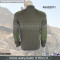 Olive  Military Sweater/Cardigan