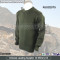 Wool/Nylon Olive  Sweater Pullover