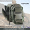 600D oxford olive military outdoor backpack