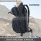 600D Black Military/Tactical Backpack