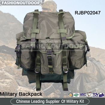 Olive Nylon Military Backpack Alice Pack