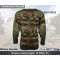 Men's Woodland Camo Sweater Army Commando Pullover