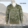 Wool/Acrylic Woodland Military Sweater/Pullover
