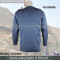 Wool Acrylic Navy Blue Military Pullover Sweater