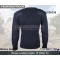 Wool Navy Sweater Military sweater Mens knitted pullover