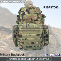 600D digital woodland Military Tactical Backpack