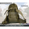 Khaki Nylon TAD2 Military/Tactical Backpack